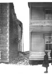 Damage in Shawinigan Damage in Shawinigan