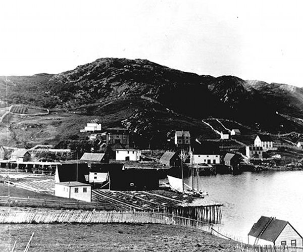 The Burin Harbour before the tsunami The Burin Harbour before the tsunami