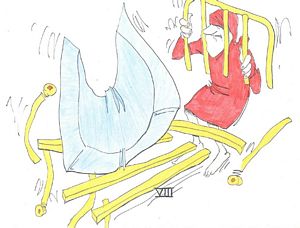 Bed falling to pieces Bed falling to pieces