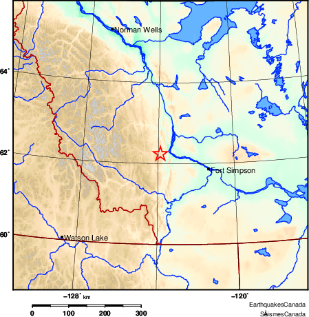Map of Earthquake Area