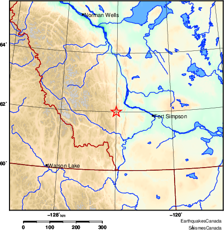 Map of Earthquake Area