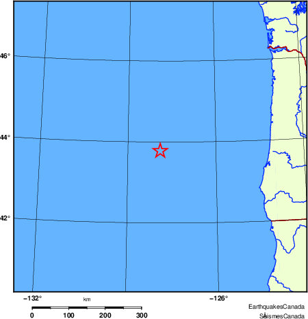 Map of Earthquake Localities