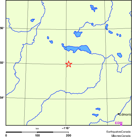 Map of Regional Seismographs