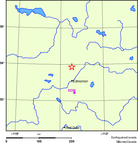 carte des localisations des stations sismologiques locales